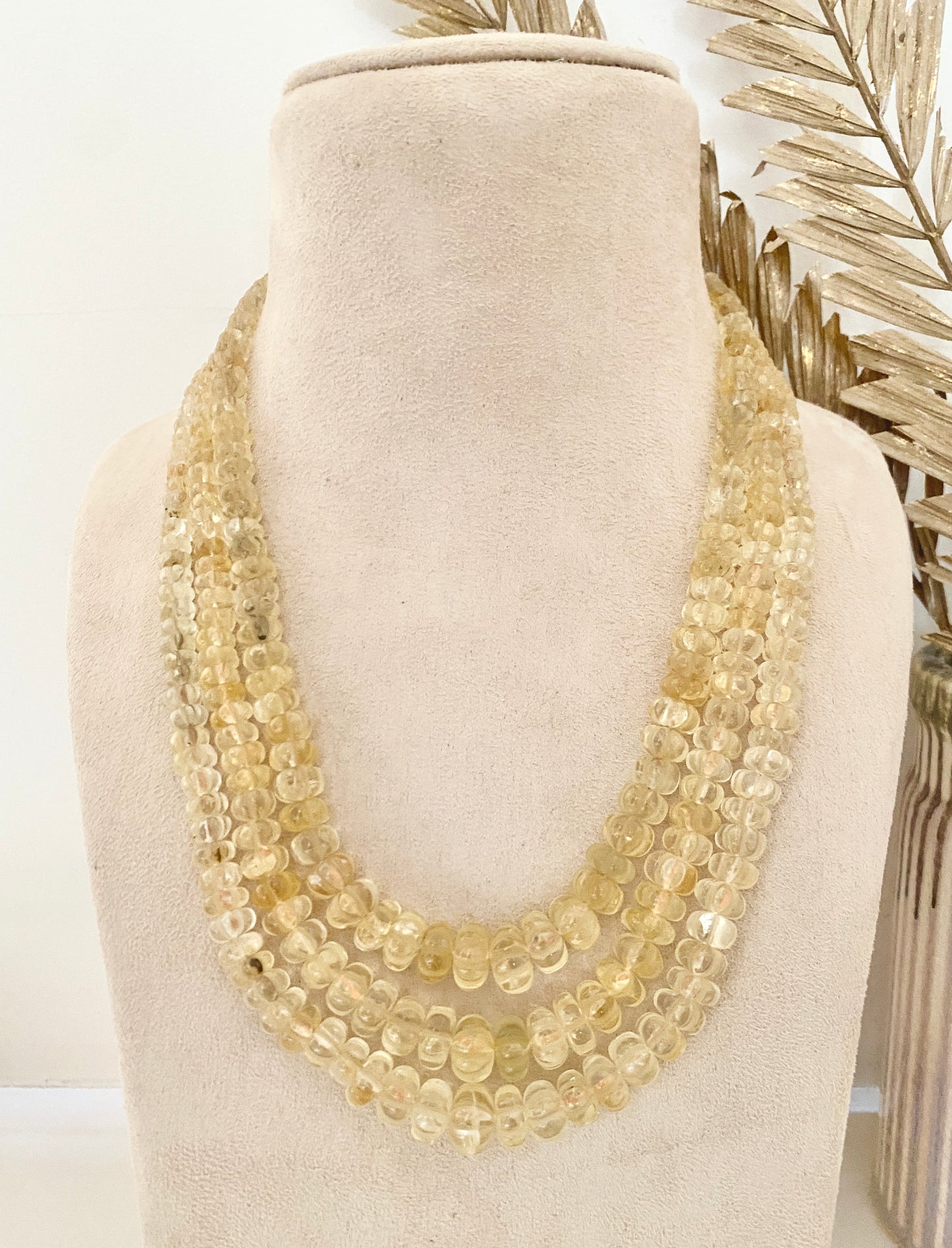 Natural Citrine 3 line