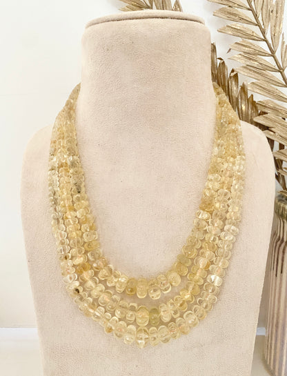 Natural Citrine 3 line