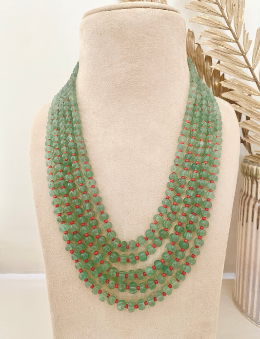 Natural Strawberry & Coral 5 Line