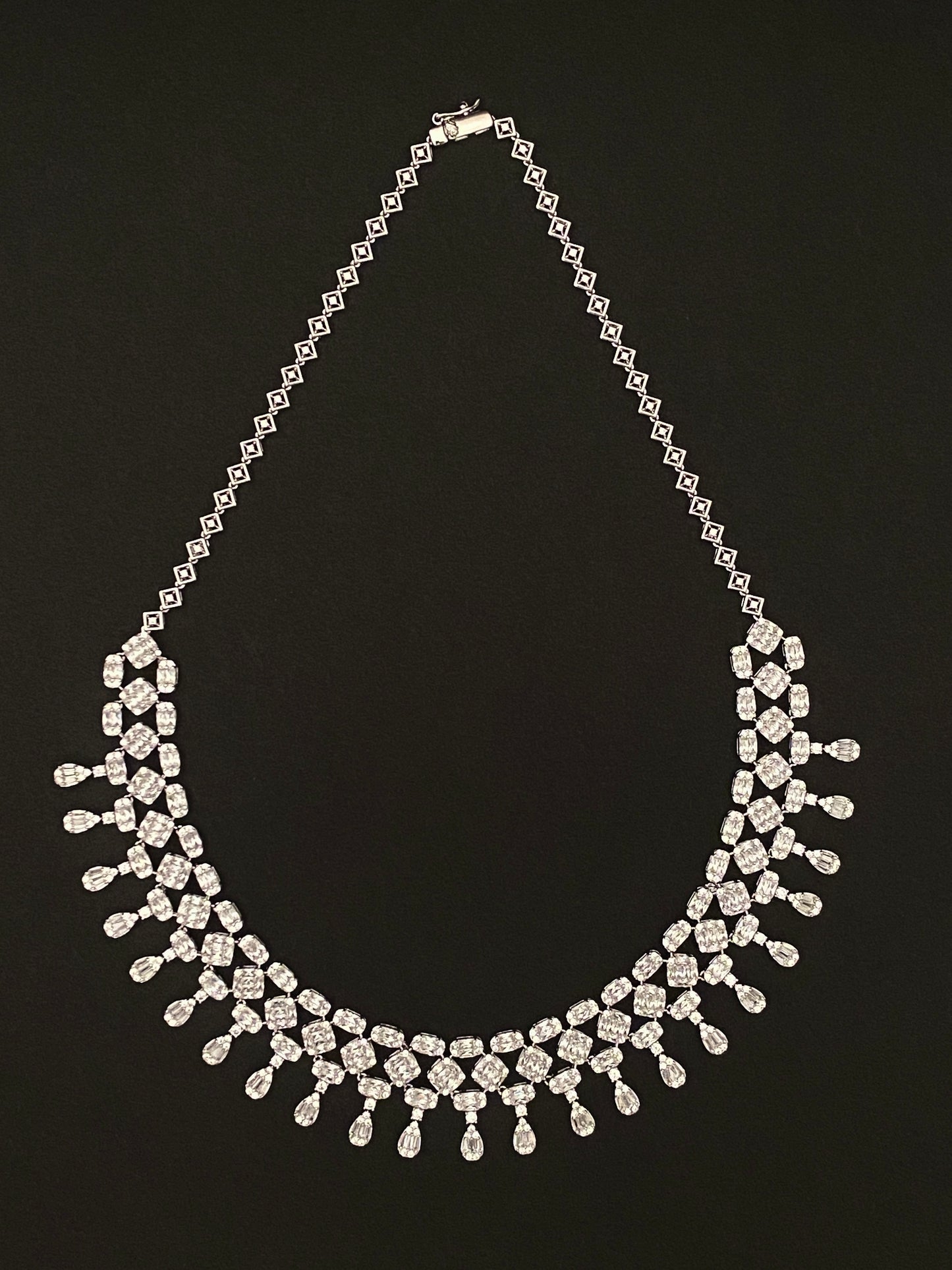 Radiant Vine Diamond Set