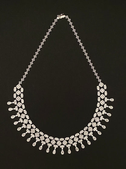 Radiant Vine Diamond Set