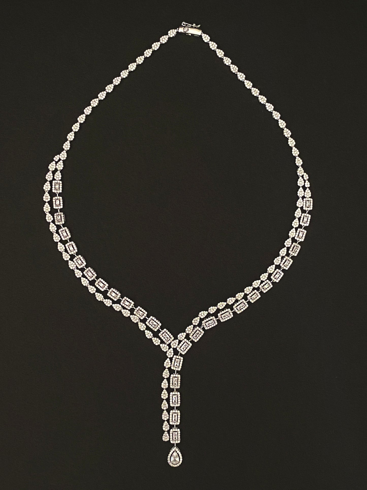Drop Diamond Statement Set