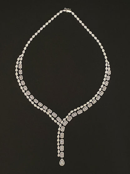 Drop Diamond Statement Set