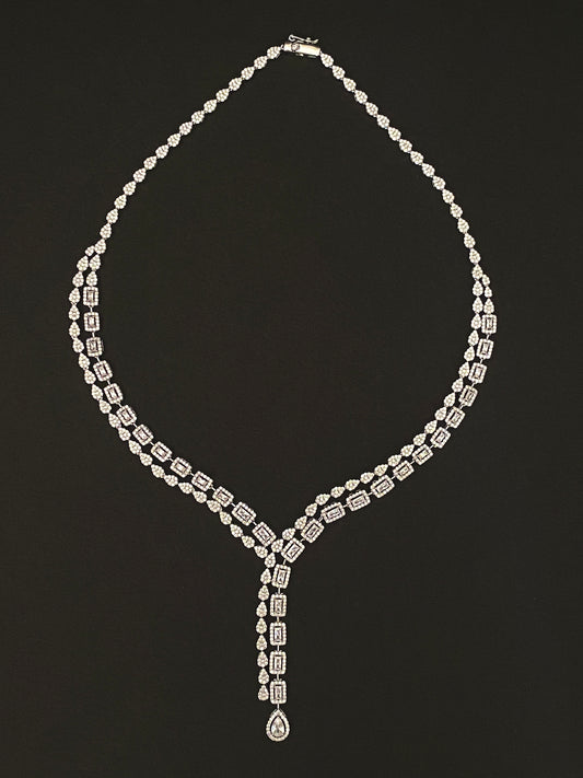 Drop Diamond Statement Set