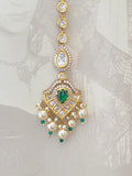Long Chain Bridal Maang Tikka