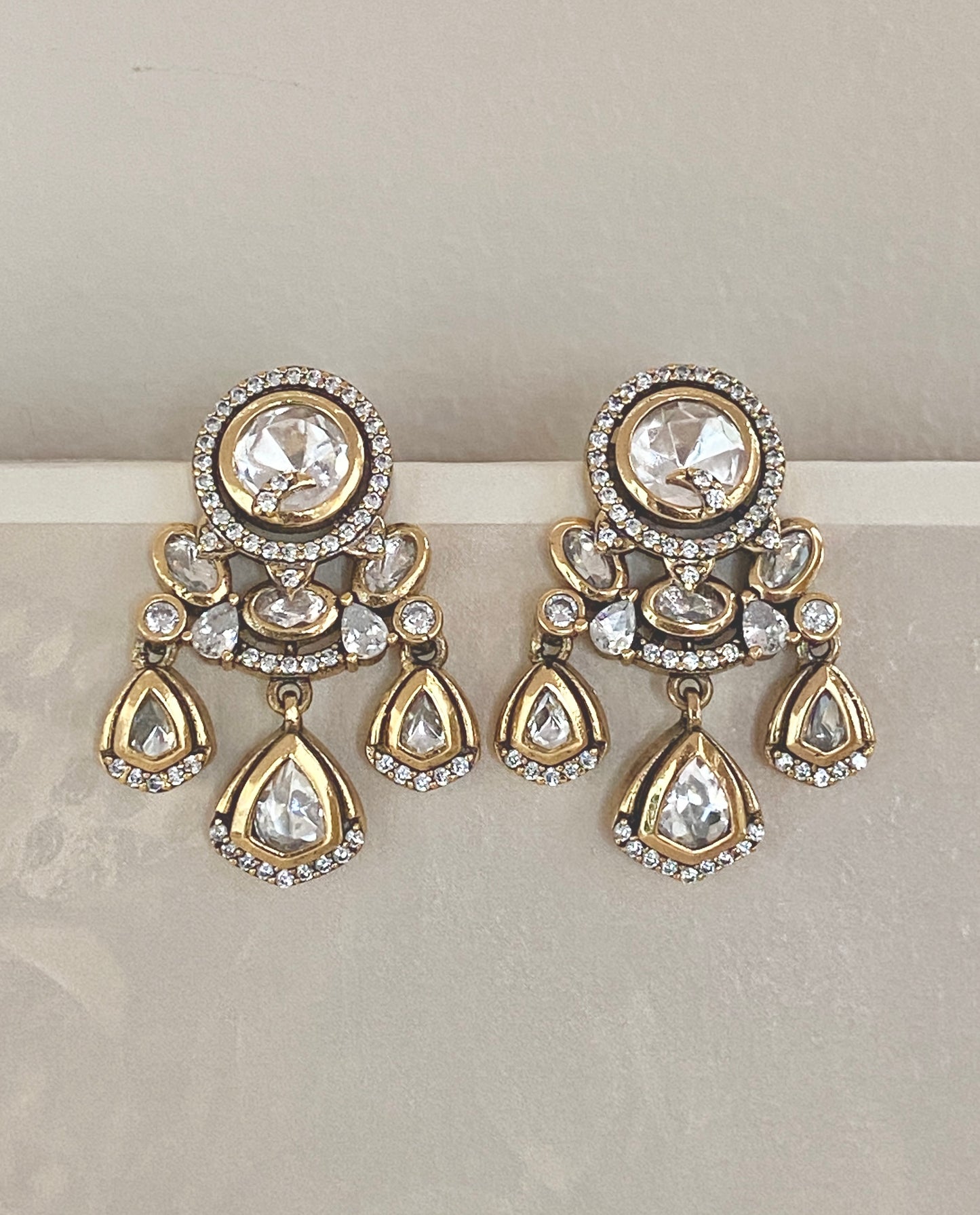 Peacock Motif Necklace Set