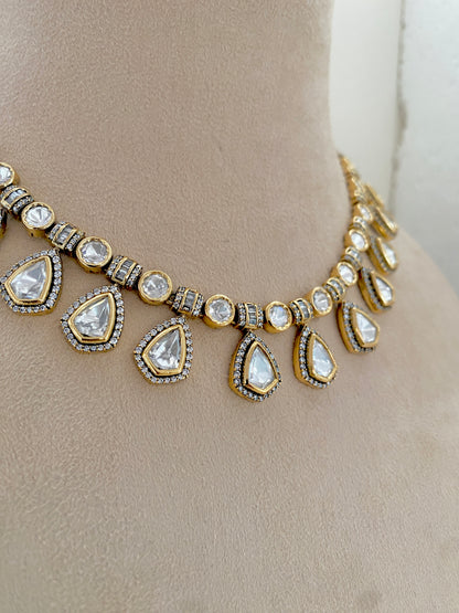 Antique Finish Necklace Set