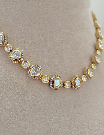 Classic Gold Bead Necklace Set