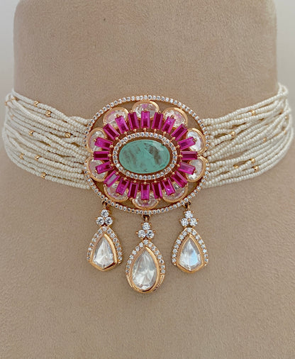 Heavy Bridal Necklace Se