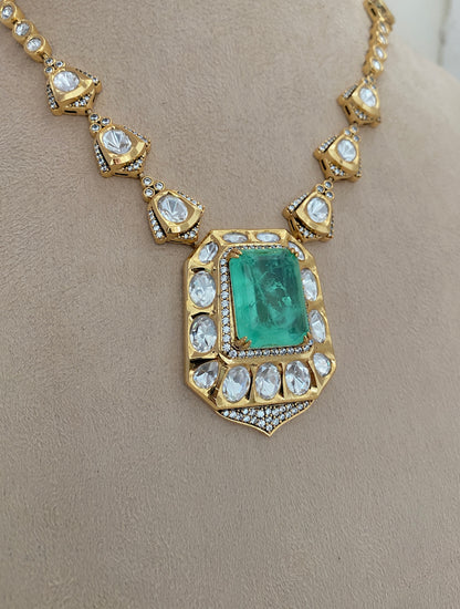 Color Accent Bridal Necklace Set