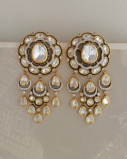 Floral Pattern Necklace Set