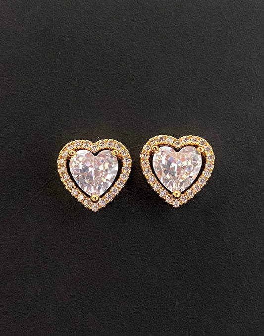 Heart Shape Studs