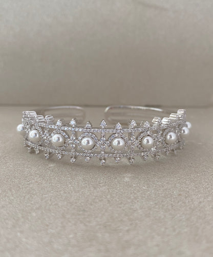 Pearl Forge Cuff Bracelet