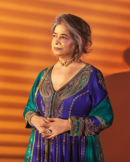 Rekha Bhardwaj in Flexible Polki bracelet (pair)