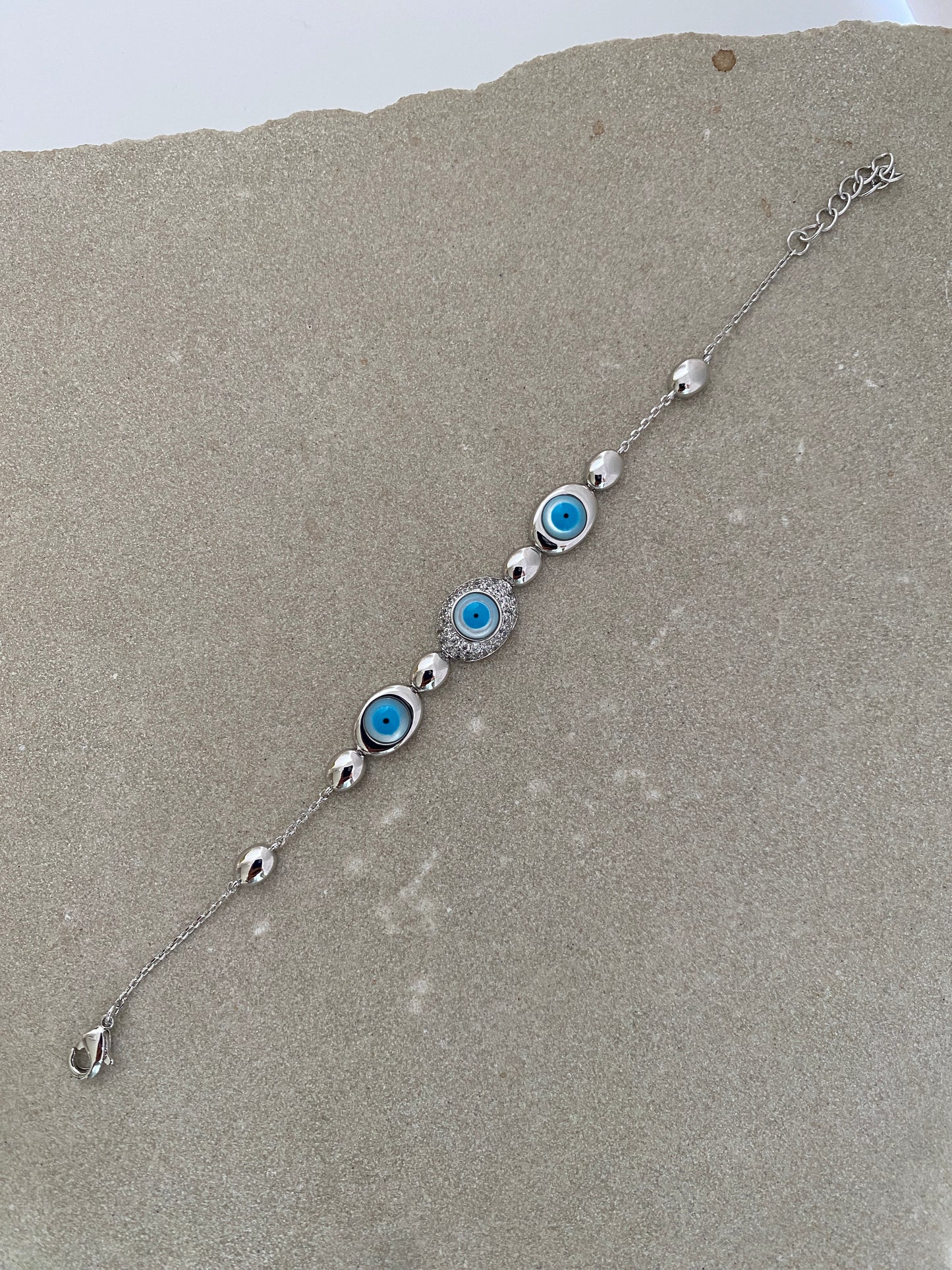 Evil Eye Trio Bracelet