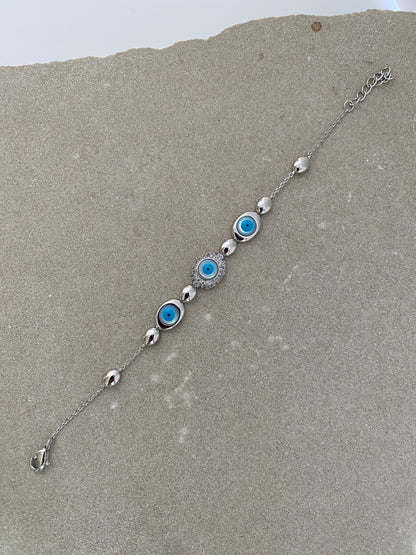 Evil Eye Trio Bracelet