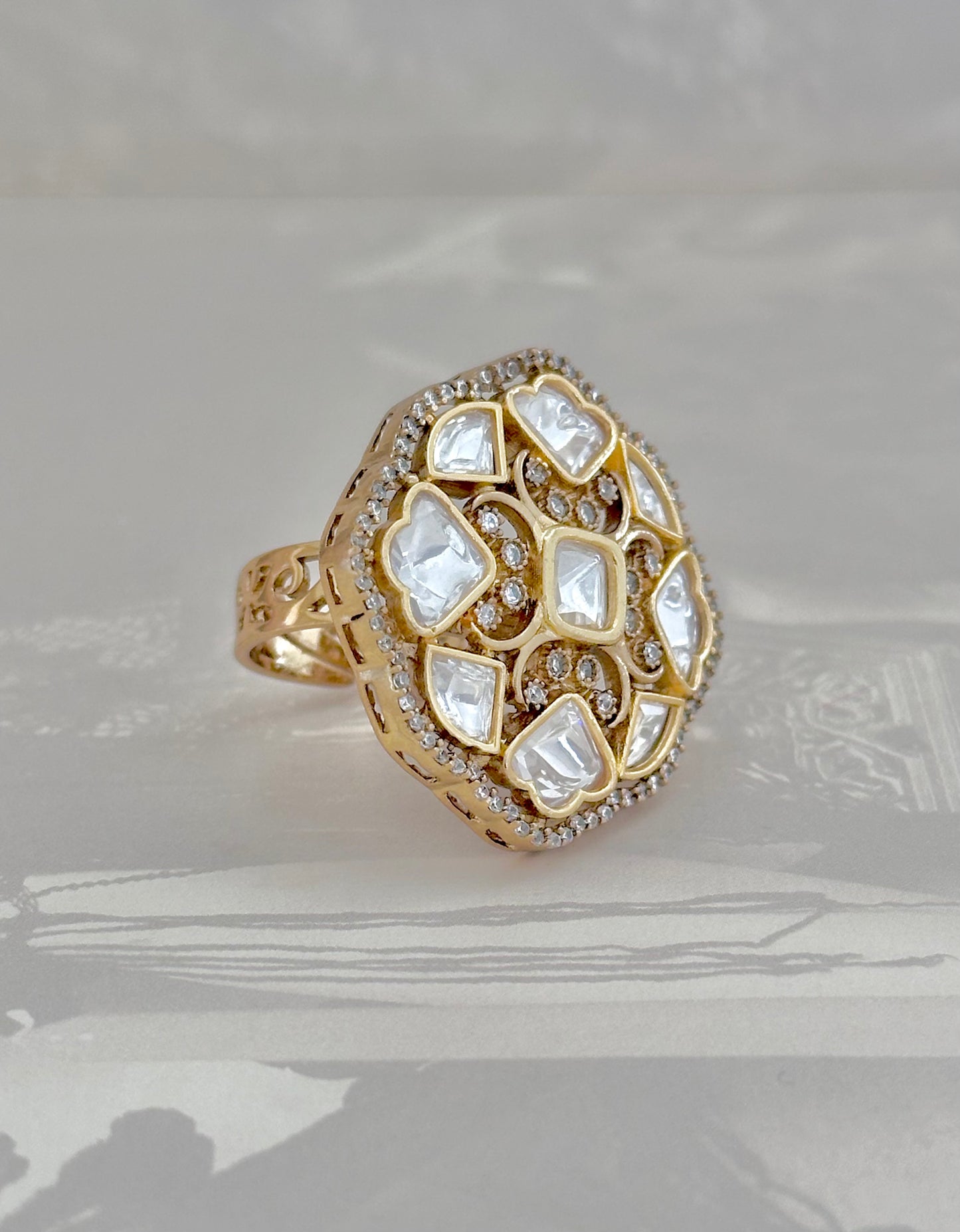 Moonlight Bloom Ring