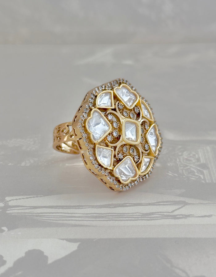 Moonlight Bloom Ring
