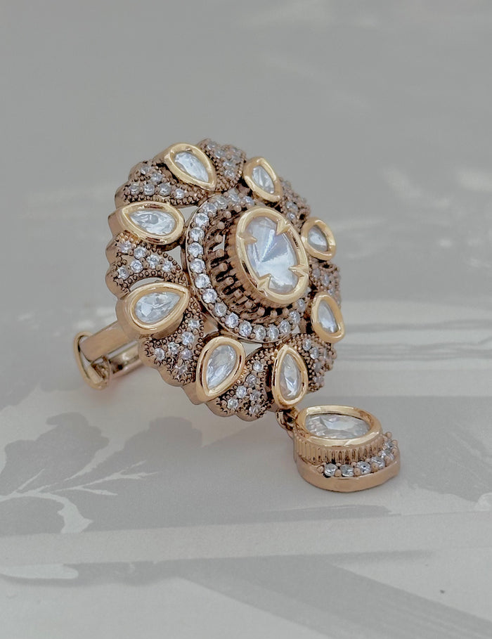 Golden Bloom Ring