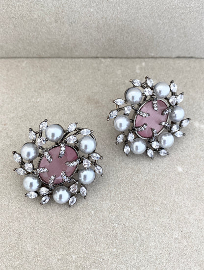 Victorian Pearl Studs