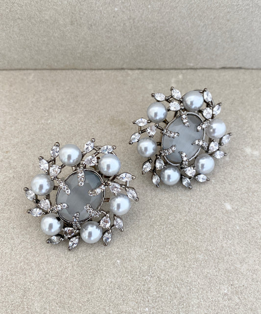 Victorian Pearl Studs