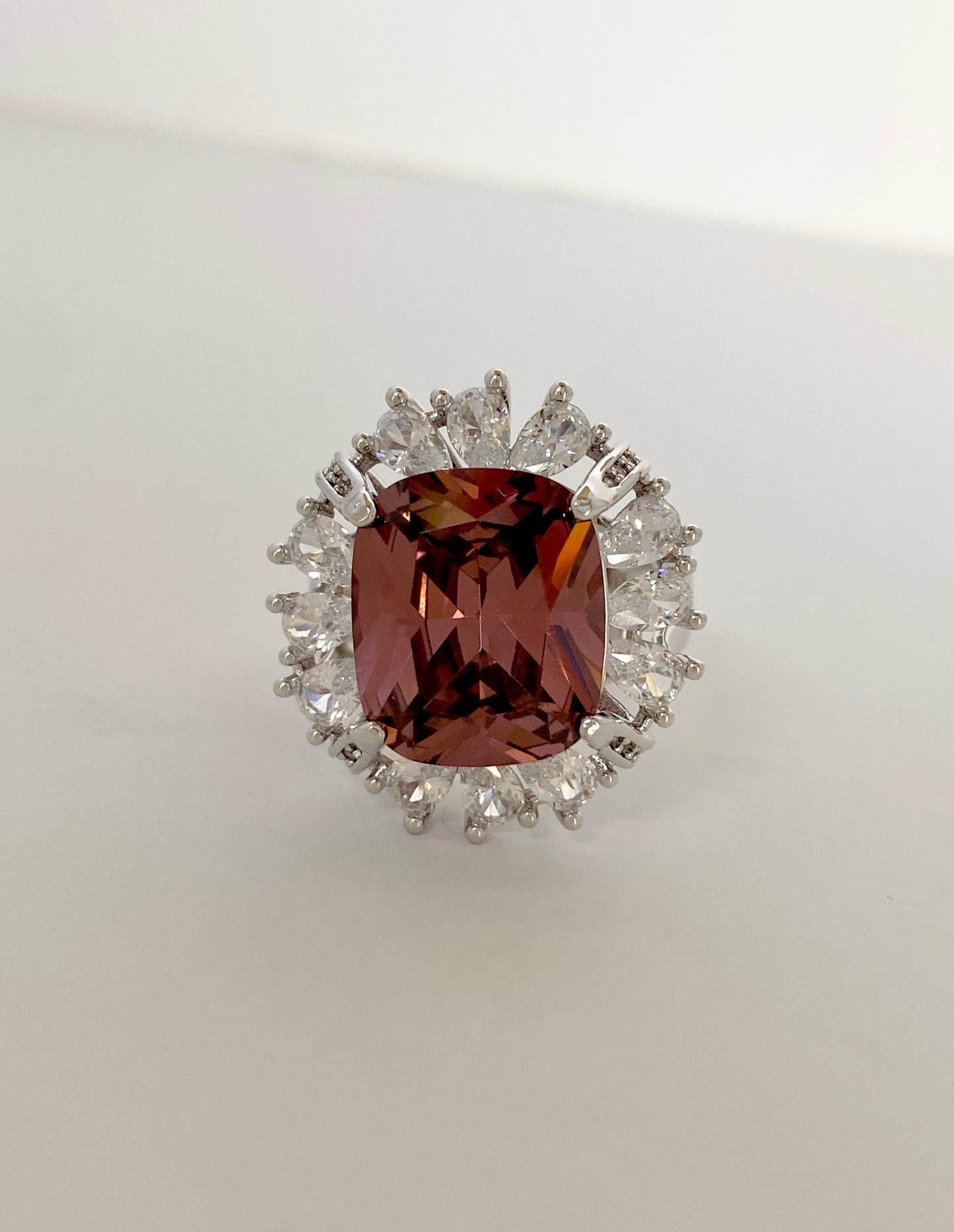 Square Mirage Ring