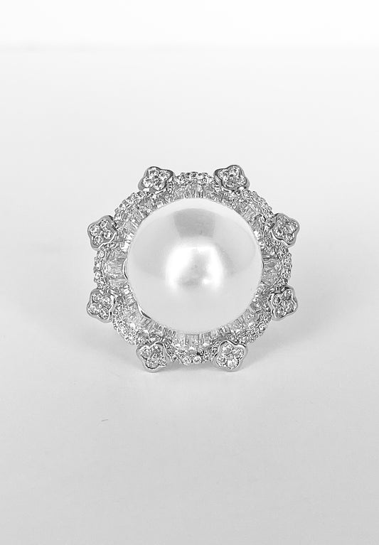 Dewdrop Blossom Ring