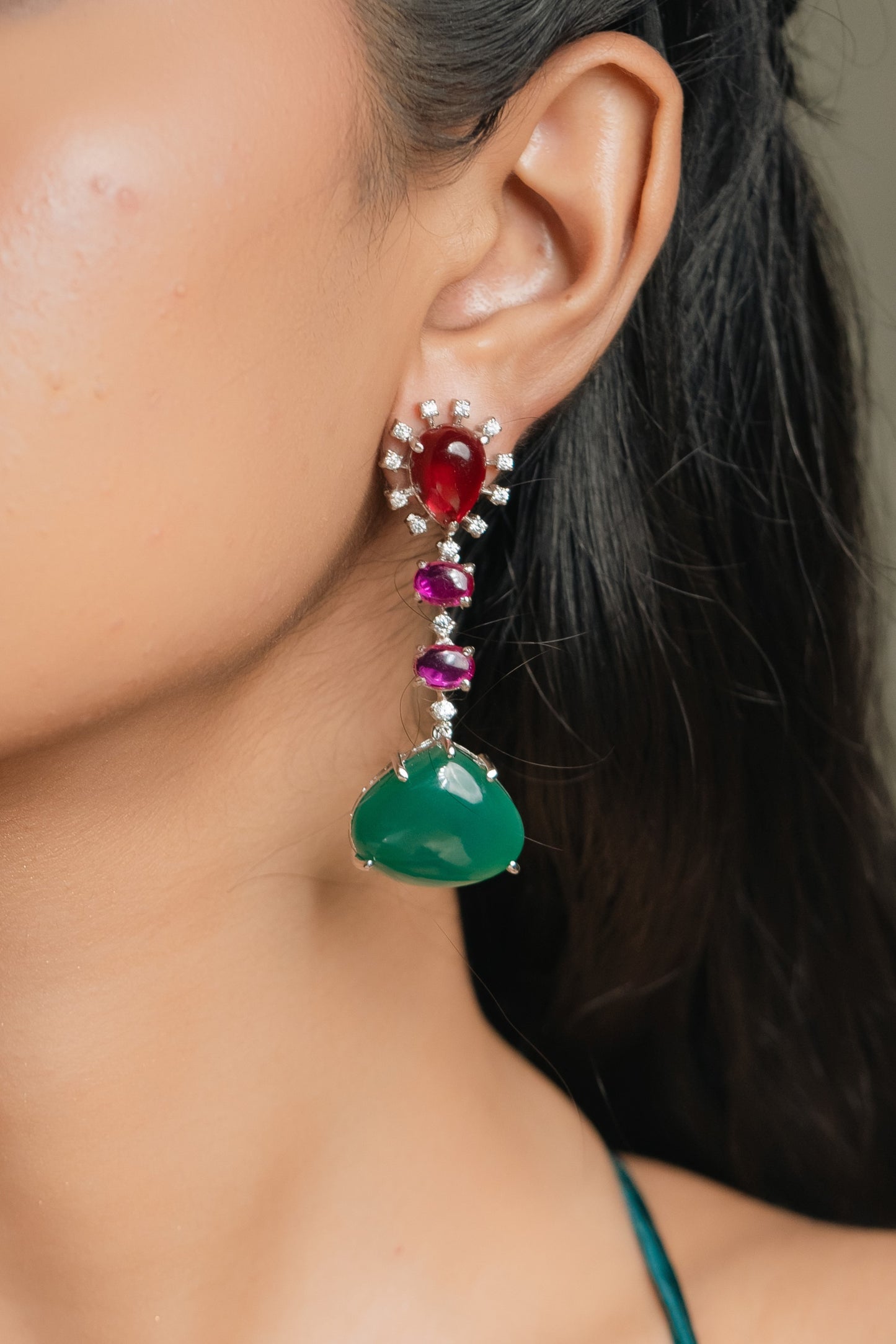 Berry Fusion Earrings