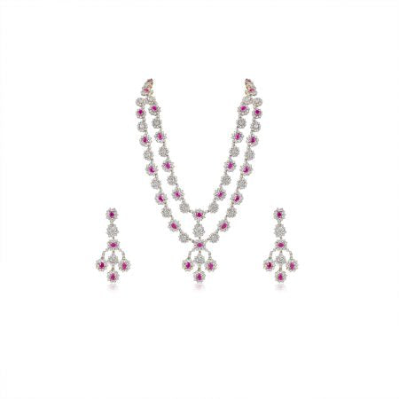 Royal Ruby necklace set