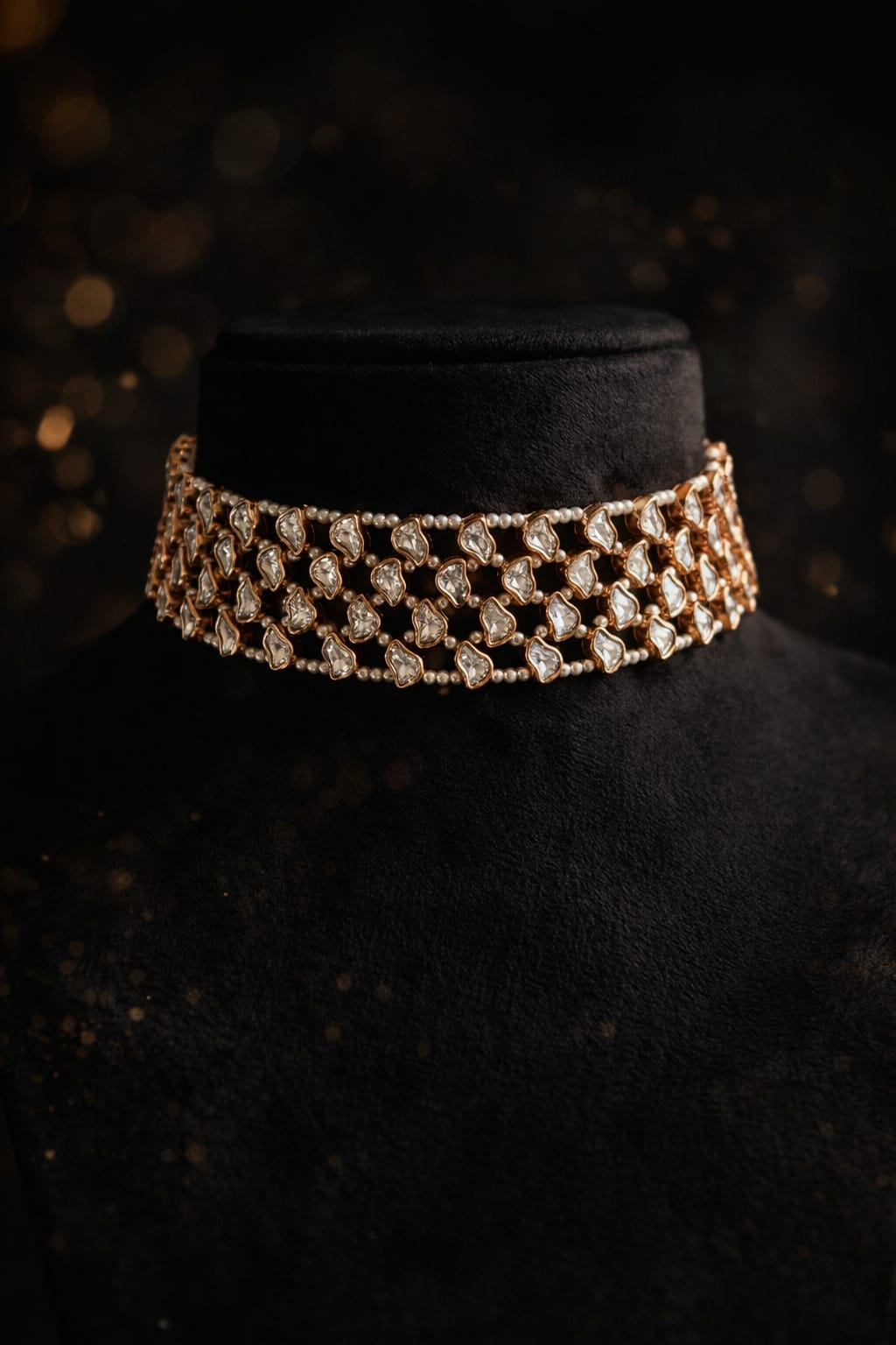 Kundan Statement Choker Set