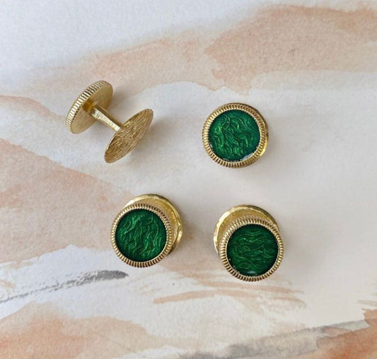 Coin Catch Green -  Kurta Buttons