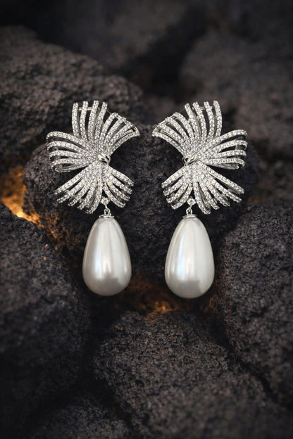 Malaika Arora in Winged Drop Earrings