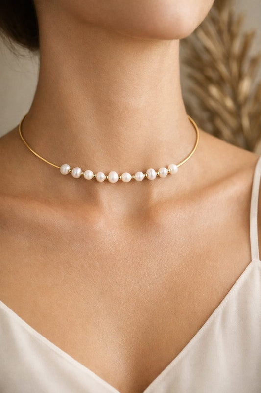 Regal Pearl Collar