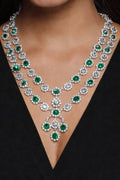 Royal Emerald necklace set