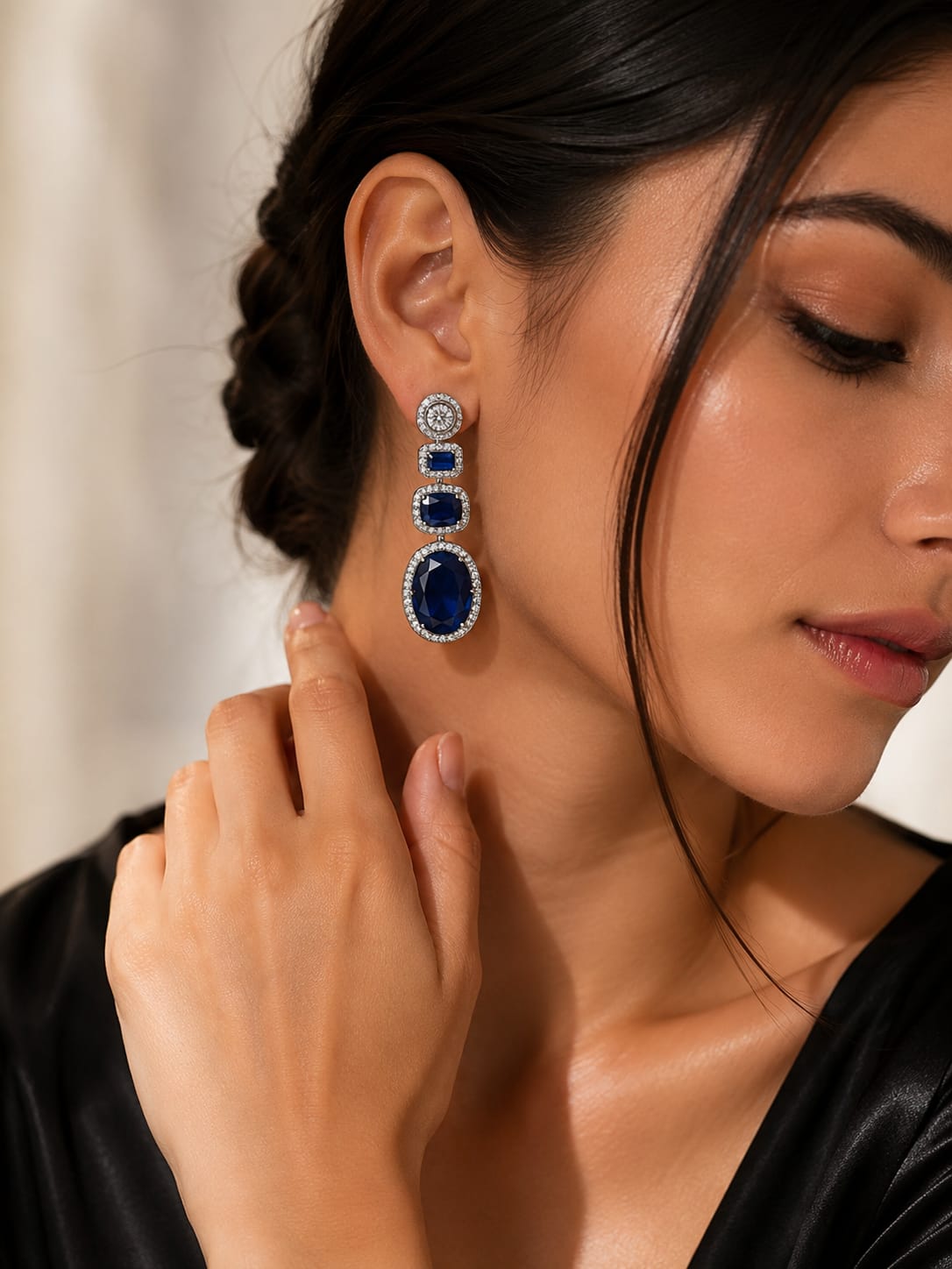 Masoom Minawala in Aria Earrings