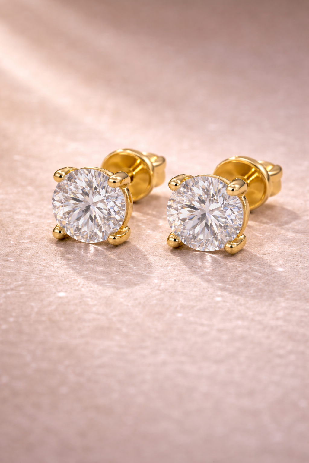 Solitaire Studs (1 CT)