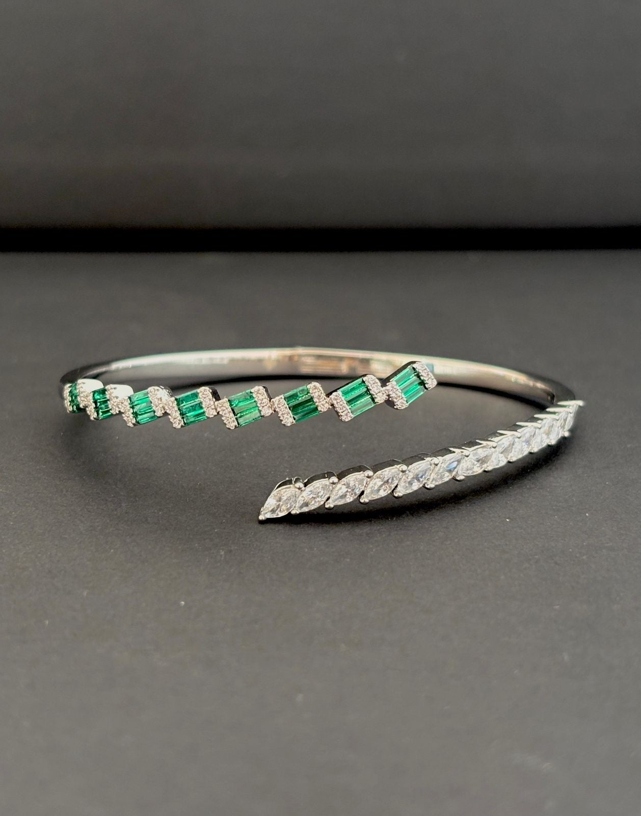 Curved Accent Bracelet Cuff