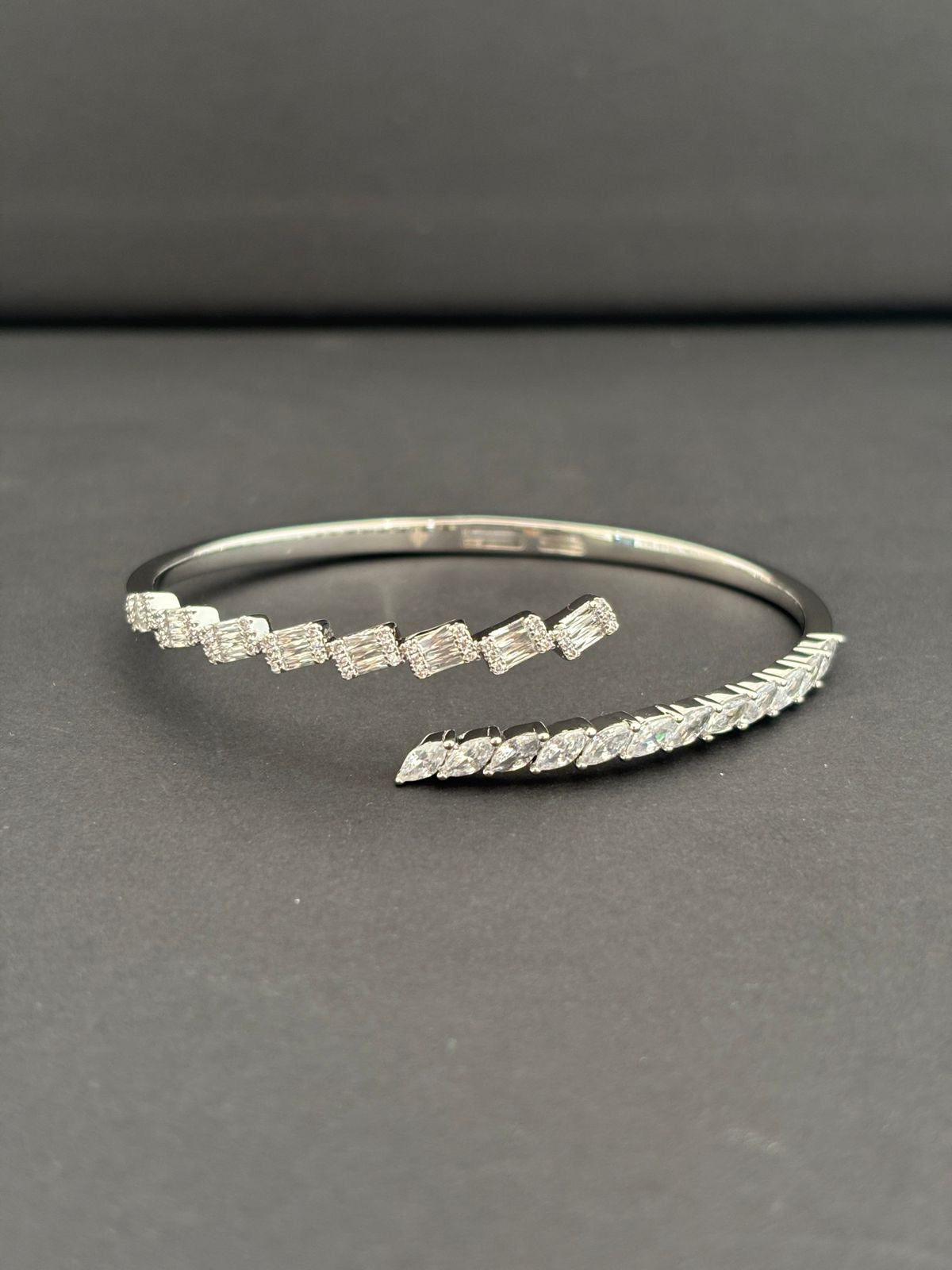 Curved Accent Bracelet Cuff
