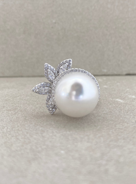 Coral Glow Ring