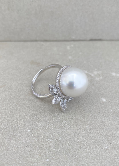 Coral Glow Ring