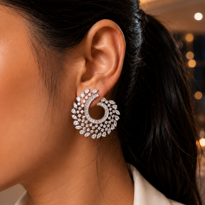 Lunar Crest Studs
