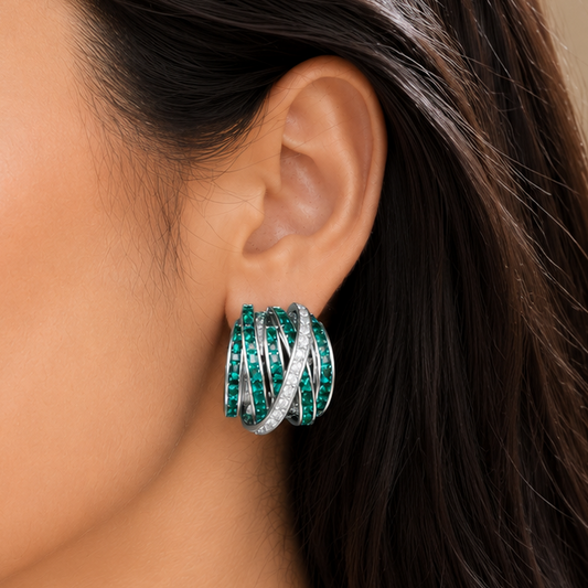 Twist Weave Studs
