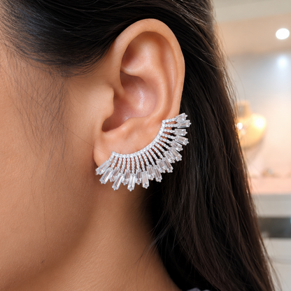 Moonlit Glow Ear Cuffs