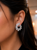 Moonflower studs
